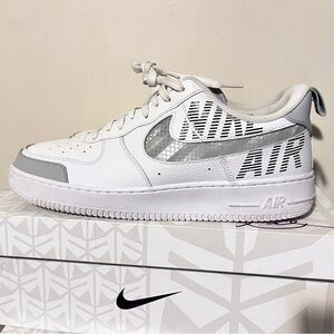 2019 Mens Nike Air Force One Low Under Construction Size 13 Used Rare NDS